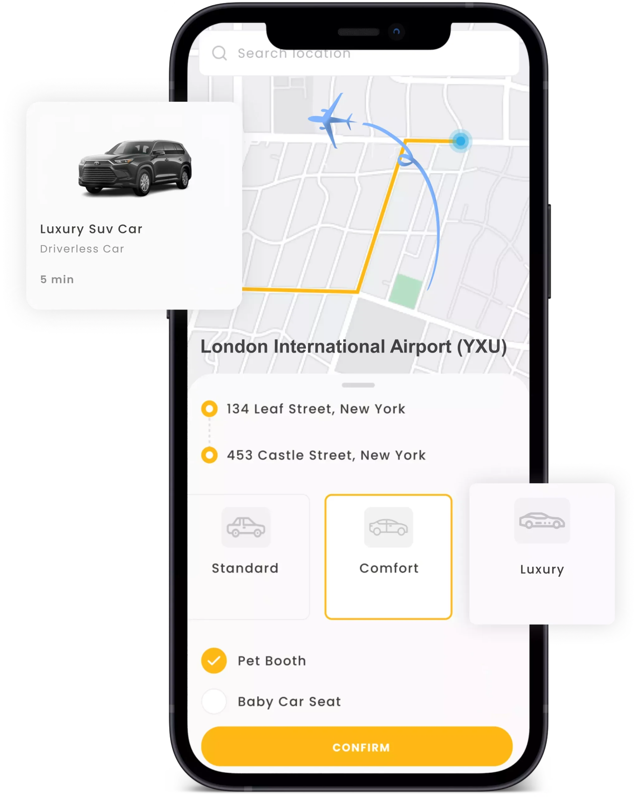 RideWell London International Airport (YXU) taxi services